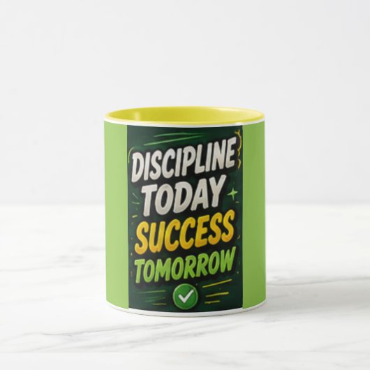 Discipline Vandaag, Succes Morgen Mok (Midden)