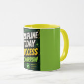 Discipline Vandaag, Succes Morgen Mok (Voorkant rechts)