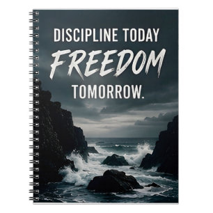 🔥 Discipline Vandaag Vrijheid Morgen Dagelijkse M Notitieboek