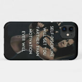 Discipline versus Motivatie - Inspiratie voor een  Case-Mate iPhone Case (Achterkant (horizontaal))