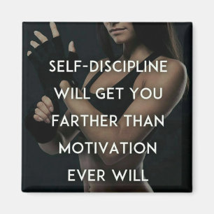 Discipline versus Motivatie - Inspiratie voor een  Magneet