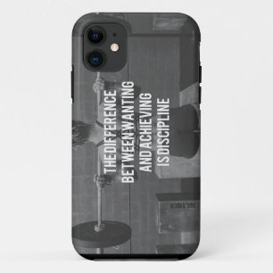 Discipline - Wanting versus Achieving, de fitness  Case-Mate iPhone Case