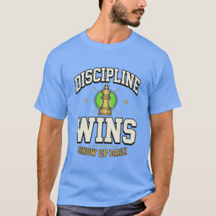 Discipline Wint Motivatie T-Shirt Premium Var