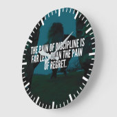 Discipline - Workout Inspirerend Grote Klok (Hoek)