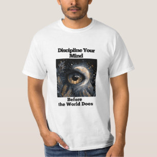 Discipline Your Mind – Motivatie T-shirt