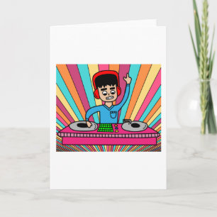 DiscJockey Retro DJ Music Producer Kaart