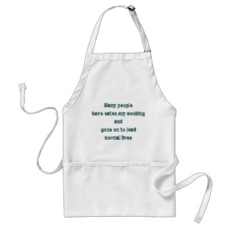 Disclaimer apron standaard schort
