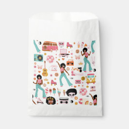 Disco 1970s Afrikaanse meisje alien Bedankzakje