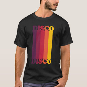 Disco 1970s Style Color 1970s Disco Funk T-shirt