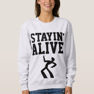 Disco 1970s T-shirts, STAYIN'LEVEN Trui