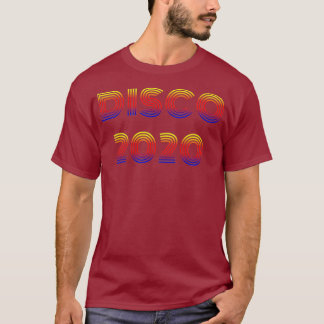 Disco 2020 Grappige Vintage Kijken 70s 80s T-shirt