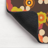 Disco 70s 60s Retro Flowers Pop Culture Muismat (Hoek)