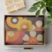 Disco 70s 60s Retro Flowers Pop Culture Tissuepapier (Geschenk)