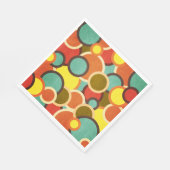 Disco 70s 60s Retro Mod Pop Culture Servet (Hoek)