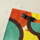 Disco 70s 60s Retro Mod Pop Culture Strandlaken (In situ)