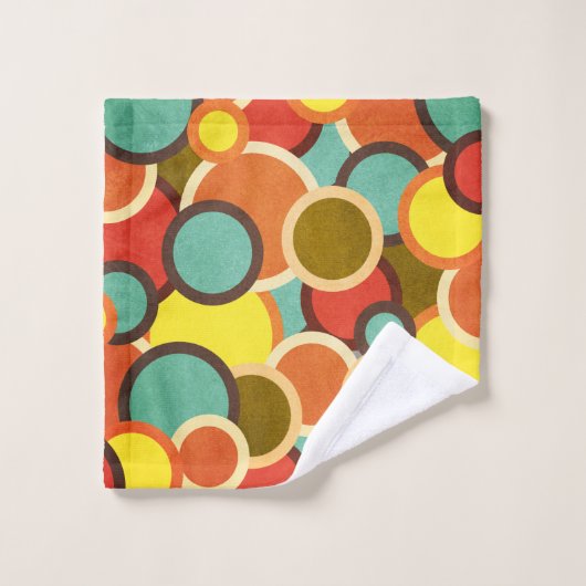 Disco 70s 60s Retro Mod Pop Culture Washandje (Wasdoekje)