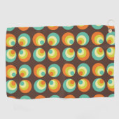 Disco 70s 60s Retro Pop Culture Golfhanddoek (Horizontaal)