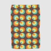 Disco 70s 60s Retro Pop Culture Golfhanddoek (Voorkant)