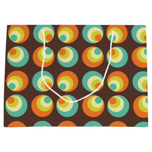 Disco 70s 60s Retro Pop Culture Groot Cadeauzakje (Voorkant)