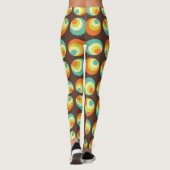 Disco 70s 60s Retro Pop Culture Leggings (Achterkant)