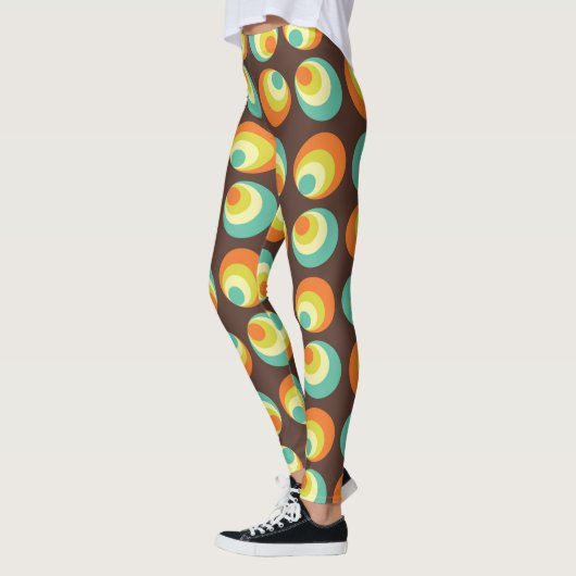Disco 70s 60s Retro Pop Culture Leggings (Links)