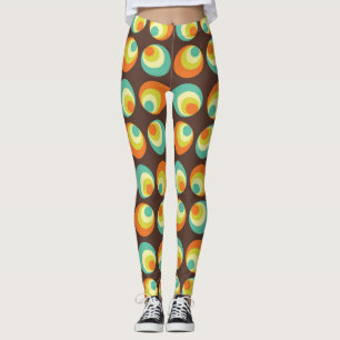 Disco 70s 60s Retro Pop Culture Leggings