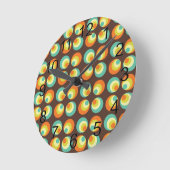 Disco 70s 60s Retro Pop Culture Ronde Klok (Hoek)