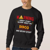 Disco 70s Dance Music Joke Graphic Trui (Voorkant)