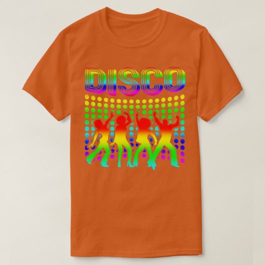 Disco 70s Disco Thed Retro Dancing (1) T-shirt (Design voorkant)