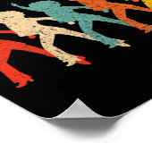 Disco 70s Disco Thed Retro Dancing Poster (Hoek)