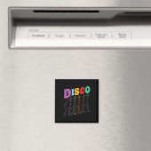 Disco 70s Disco thema  retro dansen 1970' Magneet (Insitu (Vaatwasser))