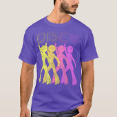 Disco 70s Geëigende Retropartij T-shirt (Voorkant)