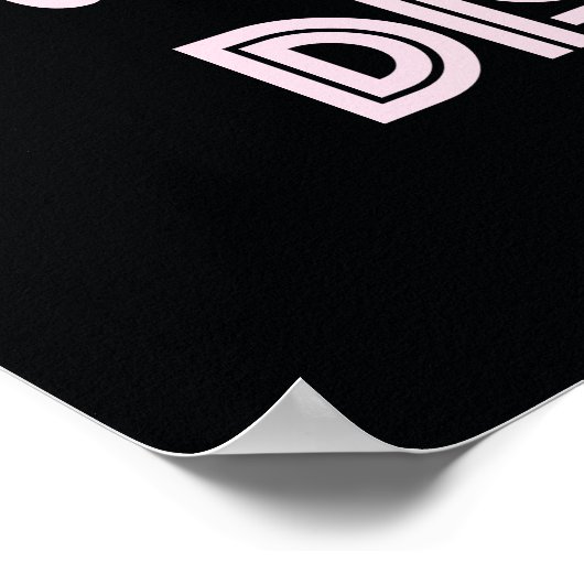 Disco 70s Party Welkomstbord Poster (Hoek)