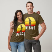 Disco 70s  Retro Sunset T-shirt (Unisex)