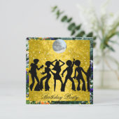 Disco 70's Verjaardagsfeest Retro 2 Kaart (Staand voorkant)