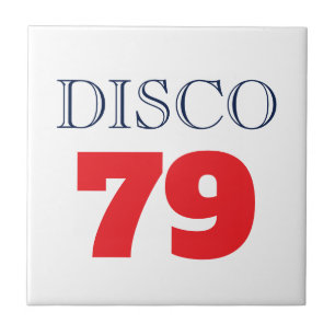Disco 79 Pop Art Muziek Entertainment Retro Tegeltje