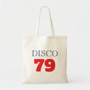 Disco 79 Pop Art Muziek Entertainment Retro Tote Bag