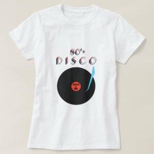 Disco 80 - Retro Party - White T-shirt