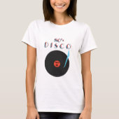 Disco 80 - Retro Party - White T-shirt (Voorkant)