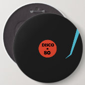 Disco 80 ronde button 6,0 cm (Voorkant /achterkant)