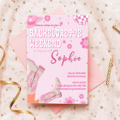 Disco Bachelorette Weekend Uitnodiging