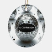 Disco Bal Beste Danspartner  Keramisch Ornament (Links)