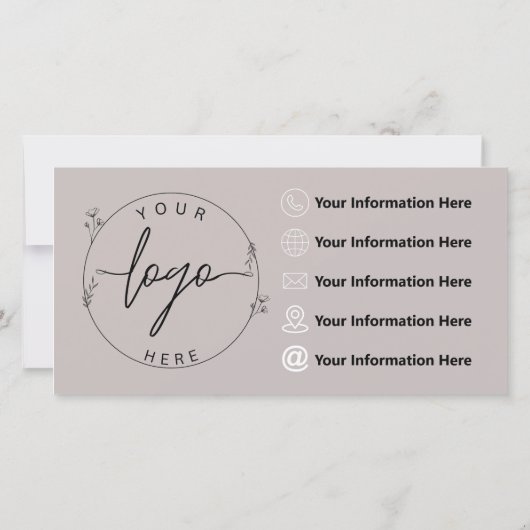 Disco Bal | Bloemen | Cadeaubon  (Achterkant)