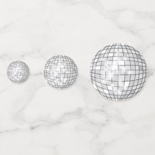Disco Bal Confetti (Voorkanten)