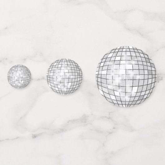 Disco Bal Confetti (Achterkanten)