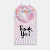 disco bal dank je label cadeaulabel (Voorkant)