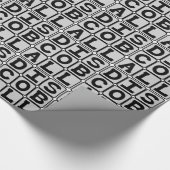 Disco Bal, Dansclub Mistletoe Cadeaupapier (Hoek)