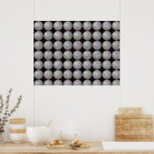 disco bal en sterren poster (Keuken)