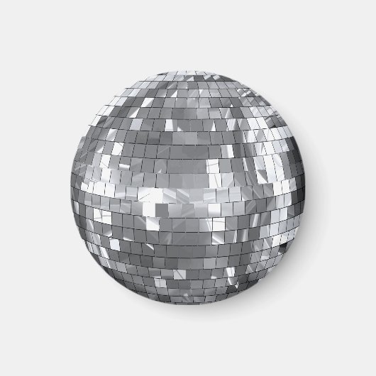Disco Bal Feest Afscheidscadeau Verjaardag Pret Magneet (Voorkant)