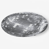 Disco Bal Feest Bruidsfeest Verjaardag Pret Papieren Bordje (Gekanteld)